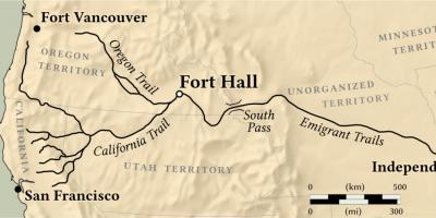 Χάρτης της fort vancouver