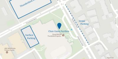 Βανκούβερ δωρεάν χώρο στάθμευσης χάρτης