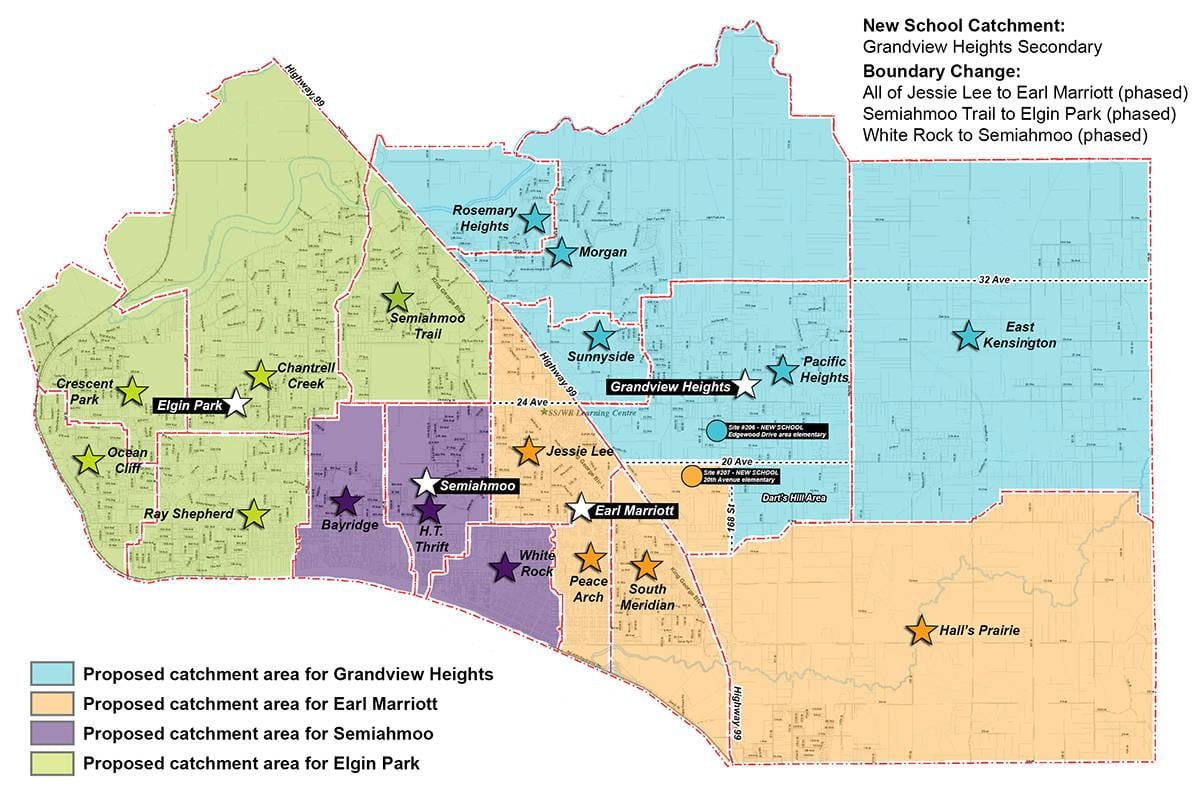 τα north vancouver δημοτικό σχολείο απορροής χάρτης