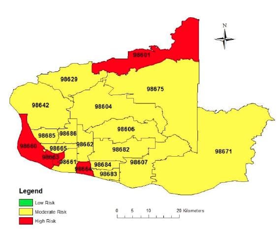 british columbia area code χάρτης