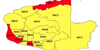British columbia area code χάρτης
